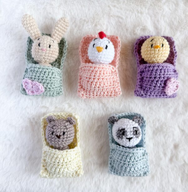 Les copains de poche et leurs sacs de couchage - Patron de crochet – Image 2