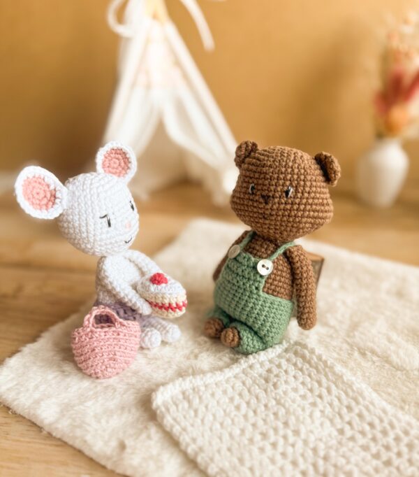 Souris - Collection pique-nique - Patron de crochet – Image 2