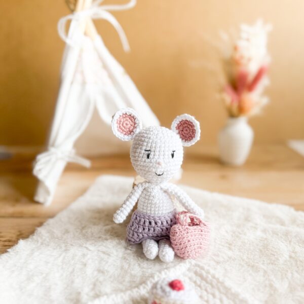 Souris - Collection pique-nique - Patron de crochet