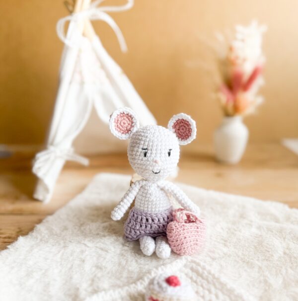 Souris - Collection pique-nique - Patron de crochet