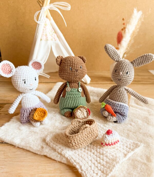 Bundle de patrons de crochet - Toute la collection du pique-nique des P’lotes